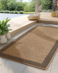 Tapis Aspect jute à contours – STUDIO DECO