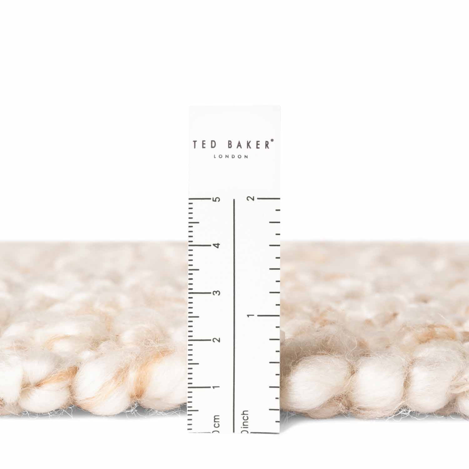 Tapis Doux Bouclés à poils courts Ecru