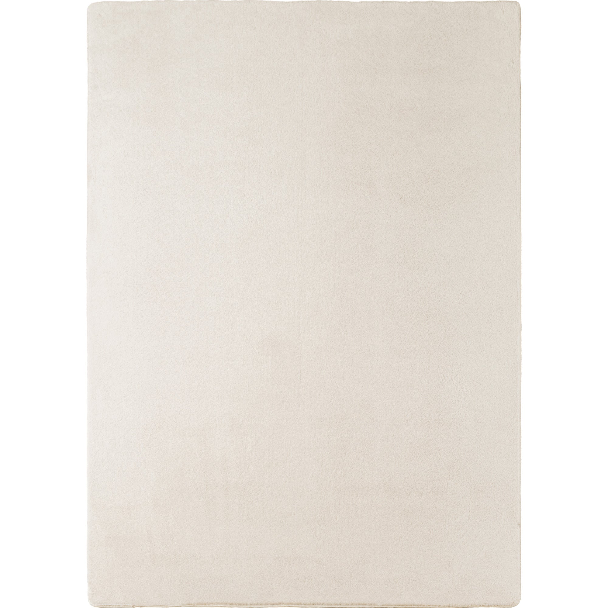 Tapis à poils doux Lavable Crème – STUDIO DECO