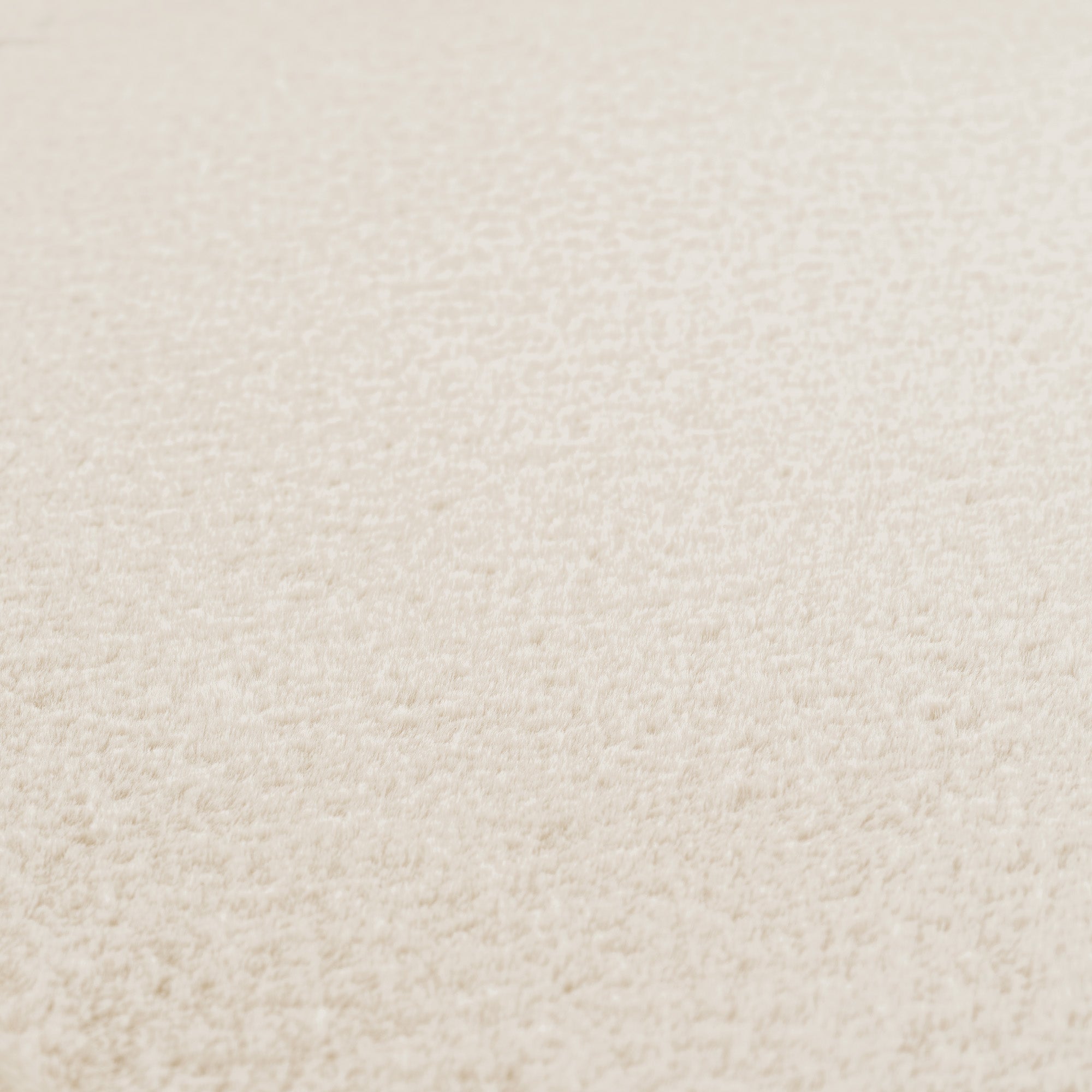 Tapis Rond à poils doux Lavable Crème – STUDIO DECO