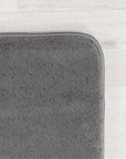 Tapis à poils doux Lavable Gris – STUDIO DECO
