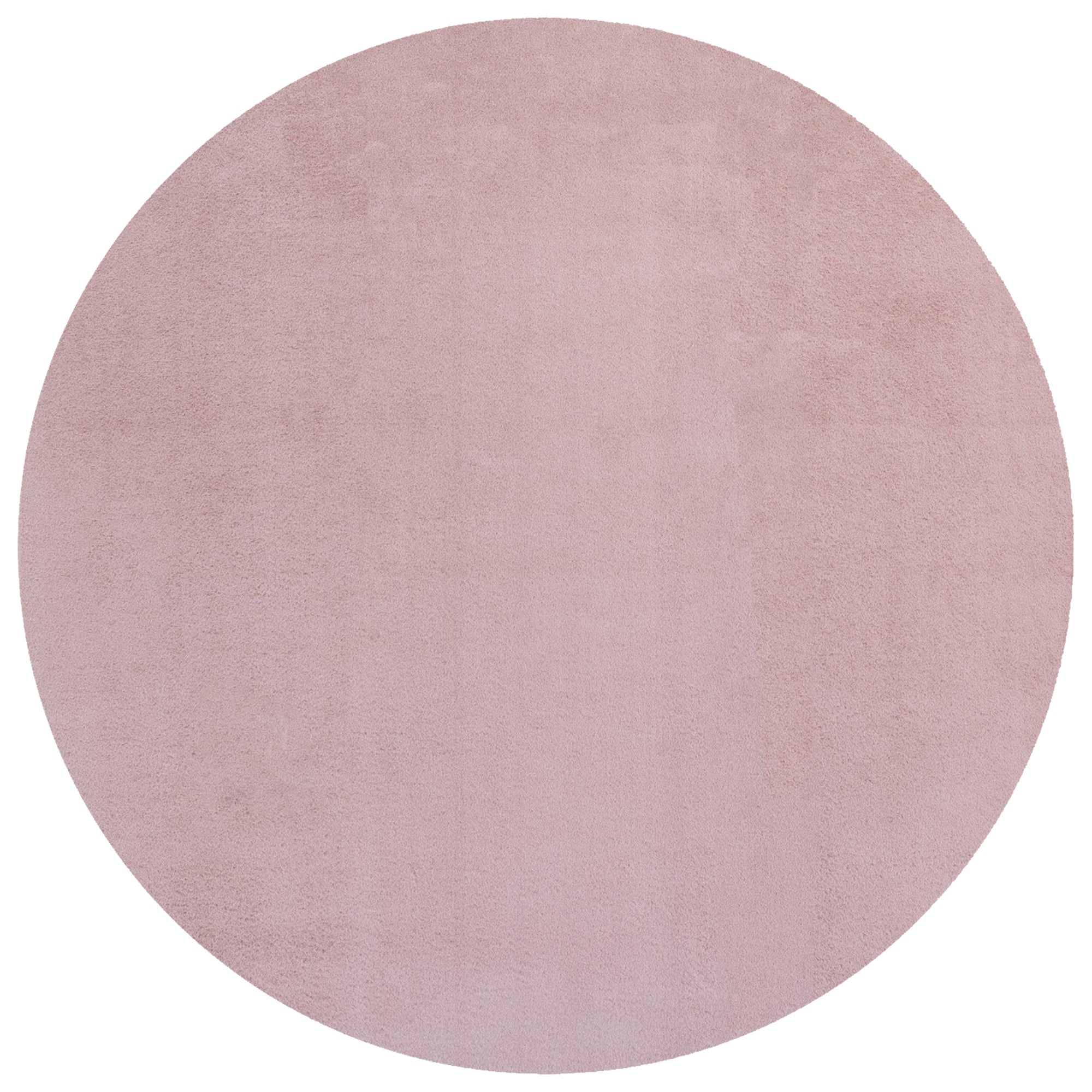 Tapis Rond à poils doux Lavable Rose – STUDIO DECO
