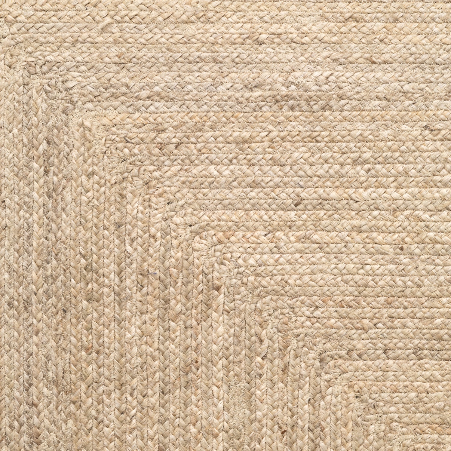 Tapis en Jute Fait Main Blanc Naturel – STUDIO DECO