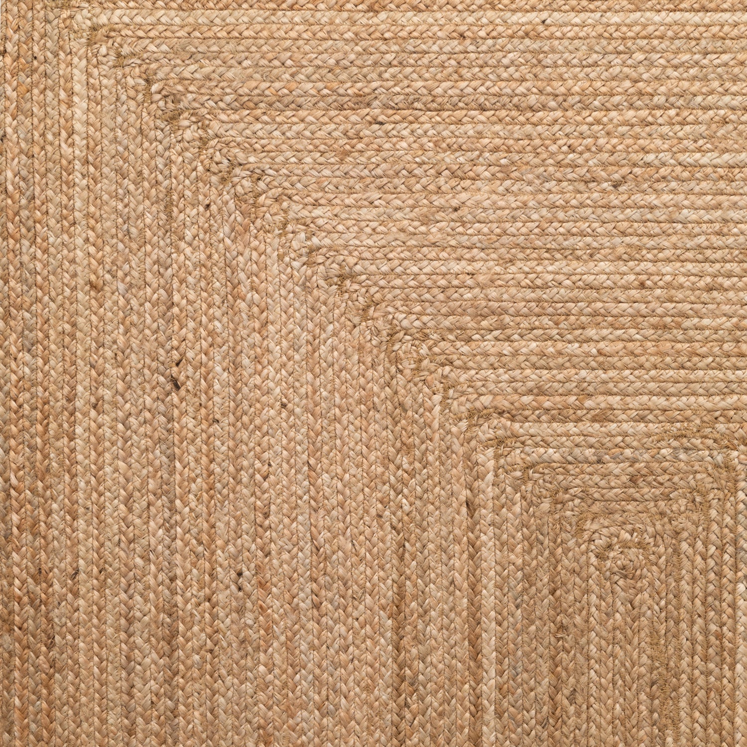 Tapis en Jute Fait Main Brun Naturel – STUDIO DECO