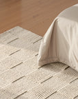Tapis en Laine fait main Blanc Naturel – STUDIO DECO