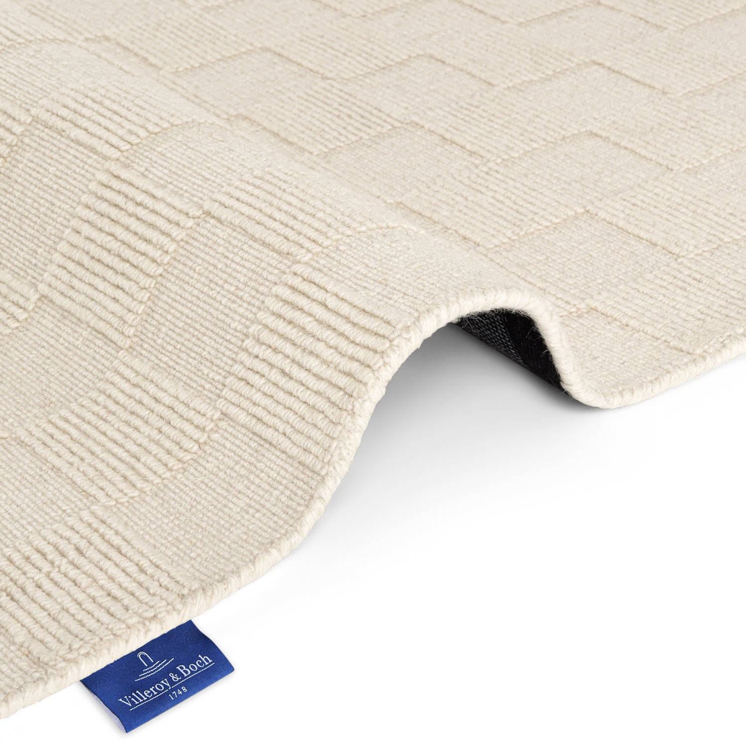 Tapis en Laine fait main Blanc Naturel – STUDIO DECO