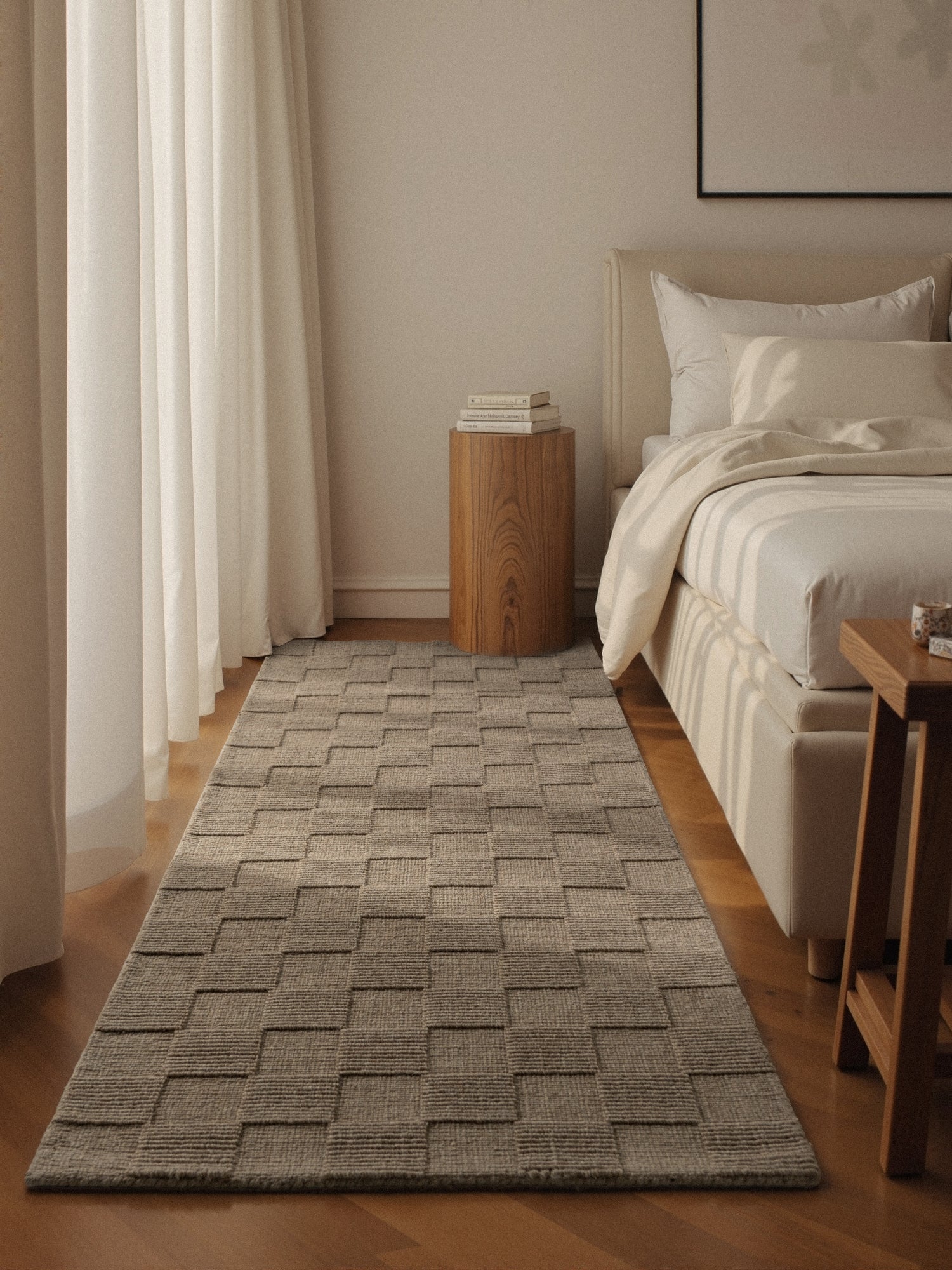 Tapis en Laine fait main Beige – STUDIO DECO
