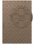 Tapis en Laine fait main Marron – STUDIO DECO