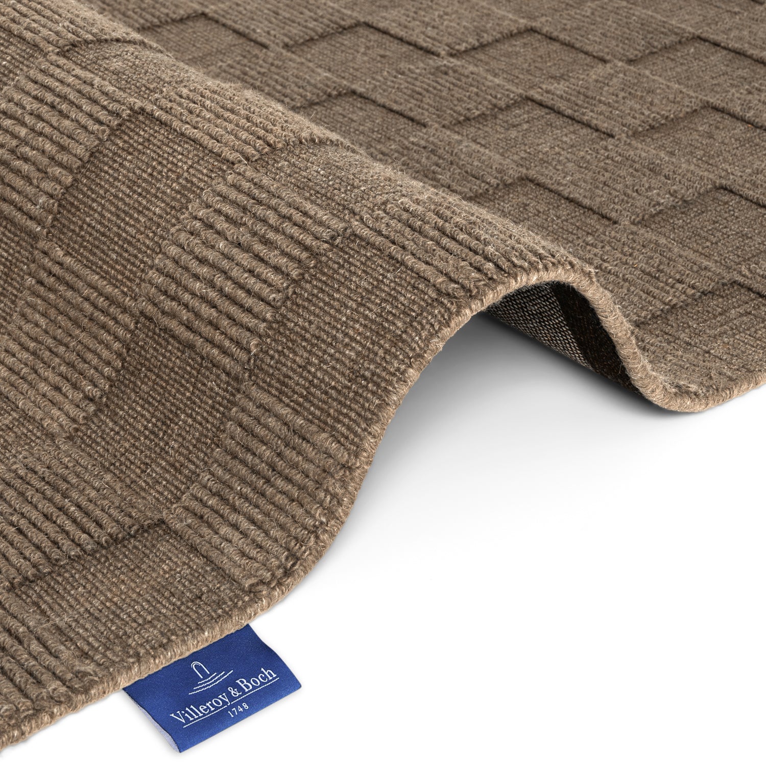 Tapis en Laine fait main Marron – STUDIO DECO