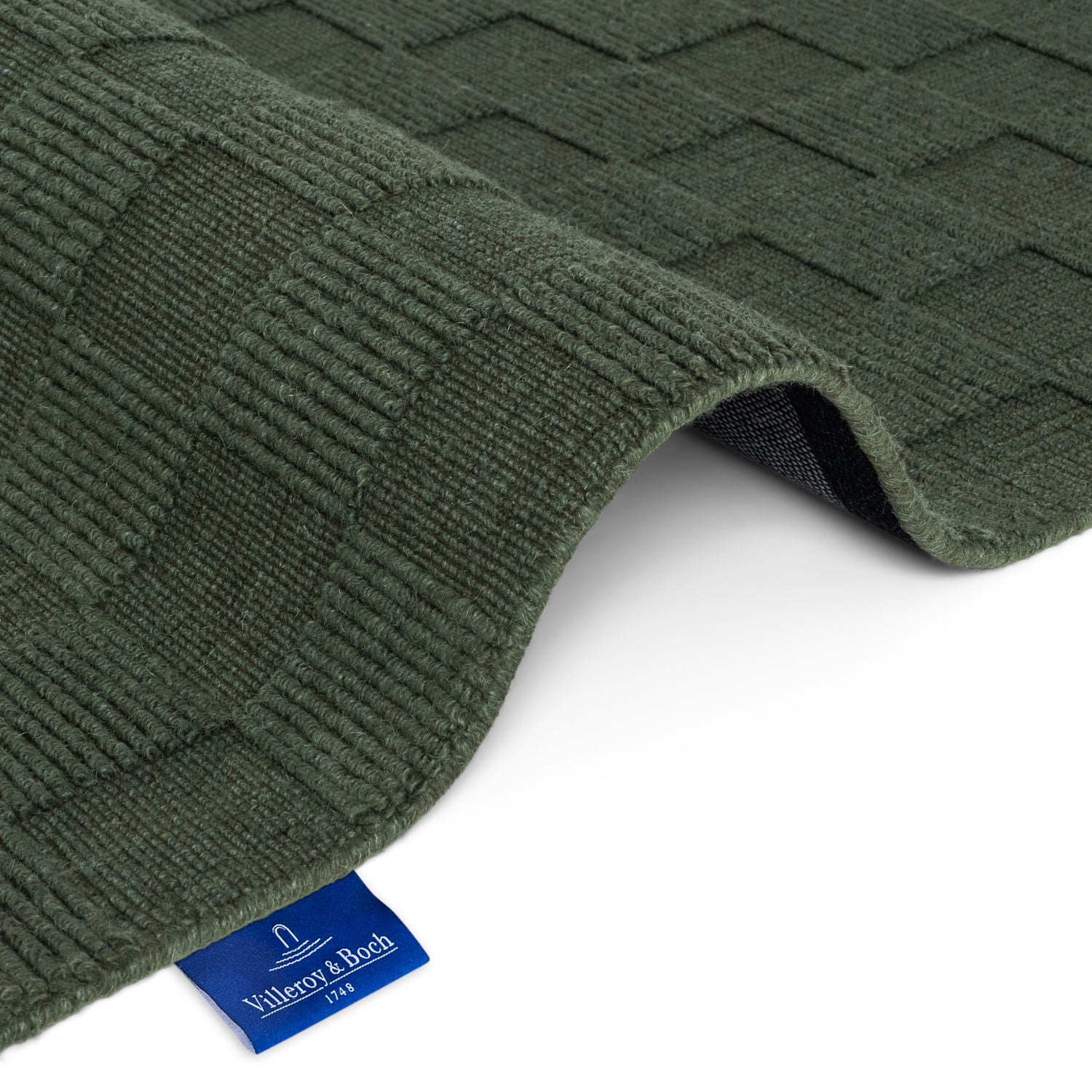 Tapis en Laine fait main Vert – STUDIO DECO