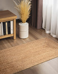 Tapis en Jute Fait Main Brun Naturel – STUDIO DECO