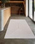 Tapis Scandinave à motifs en relief SKIEN – STUDIO DECO