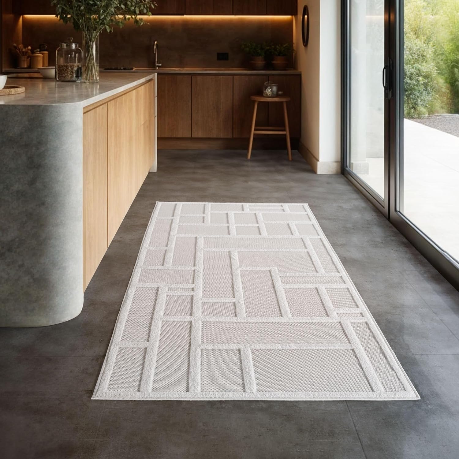 Tapis Scandinave à motifs en relief WOLL – STUDIO DECO