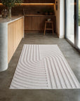 Tapis Scandinave à motifs en relief ZORA – STUDIO DECO