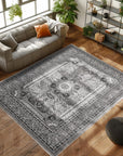 Tapis d'Orient AZAD Gris – STUDIO DECO