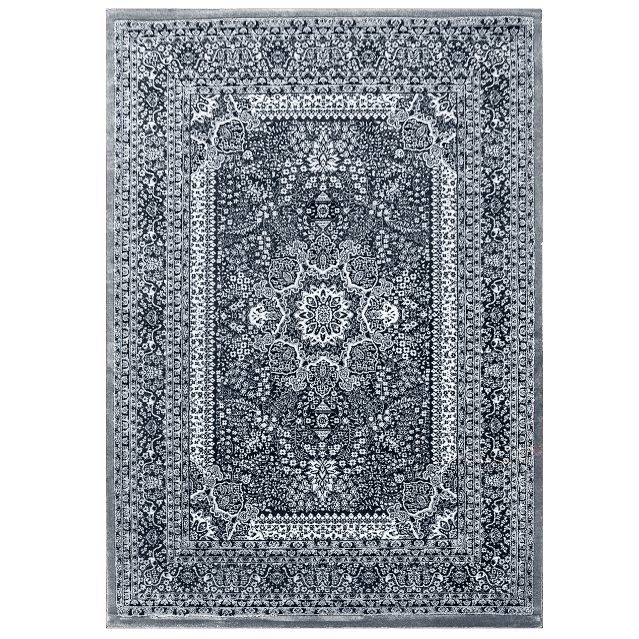 Tapis d'Orient AZAD Gris – STUDIO DECO