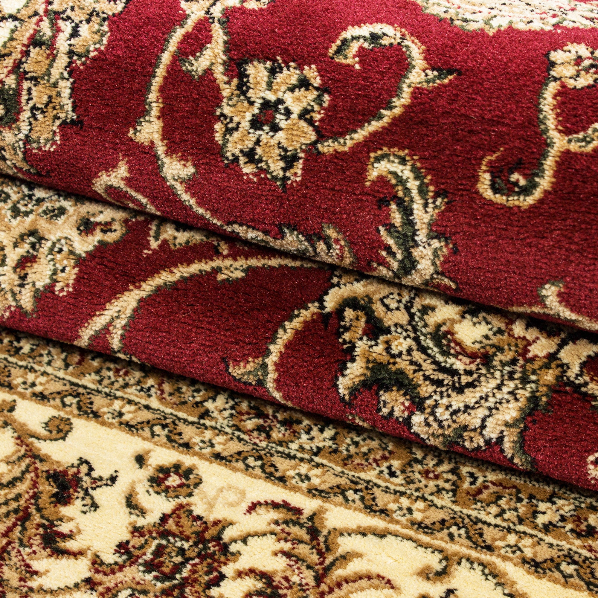 Tapis d'Orient BAHRAM Rouge – STUDIO DECO