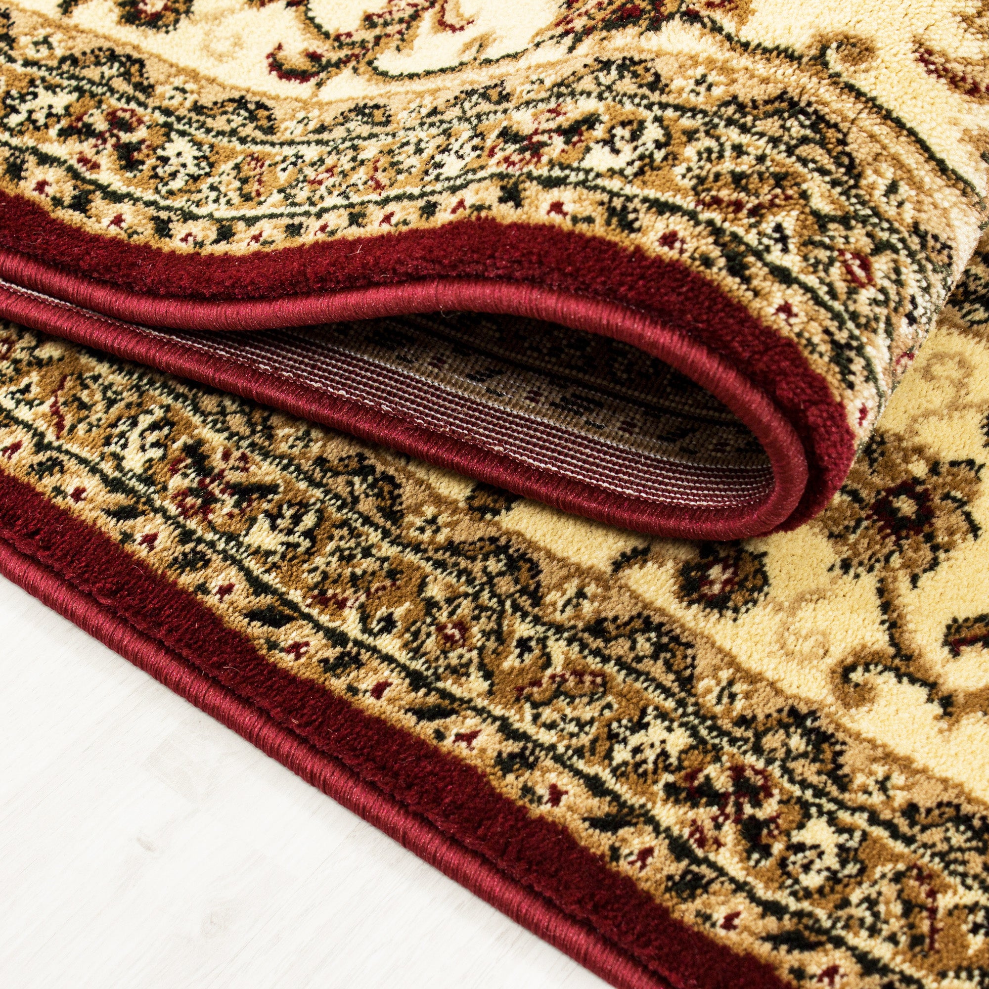 Tapis d'Orient BAHRAM Rouge – STUDIO DECO