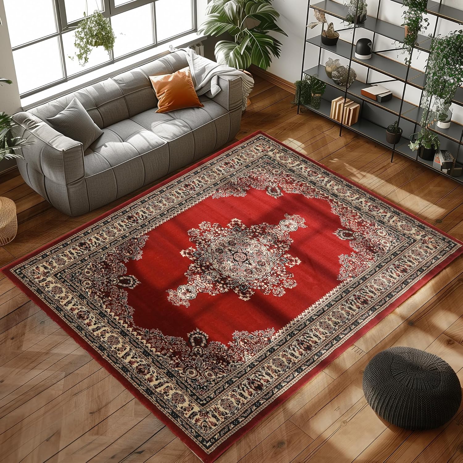 Tapis d'Orient EHSAN Rouge – STUDIO DECO