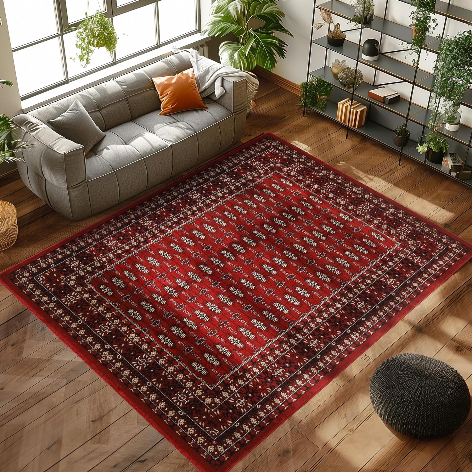 Tapis d'Orient GRANA Rouge – STUDIO DECO