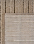 Tapis poils courts à relief NOLAN Beige – STUDIO DECO