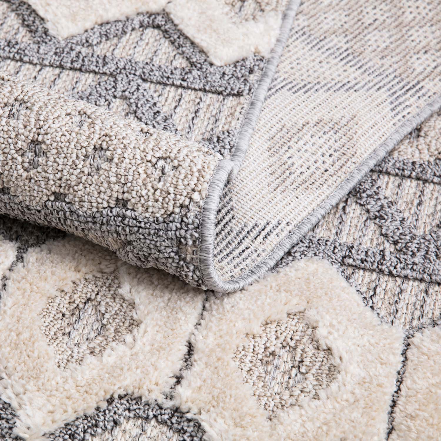 Tapis Boho Chic à franges tressées – STUDIO DECO