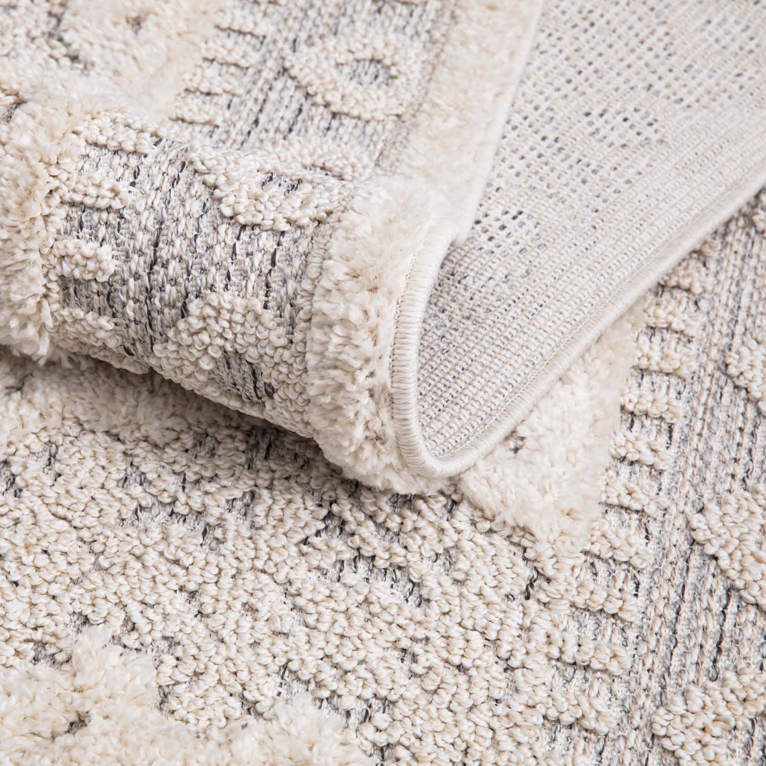 Tapis Boho Chic à franges tressées – STUDIO DECO