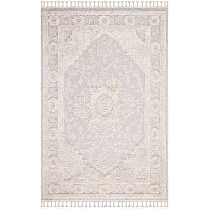 Tapis Boho Chic à franges tressées