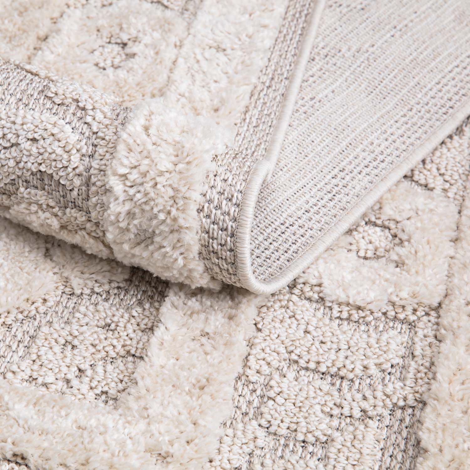 Tapis Boho Chic à franges tressées – STUDIO DECO