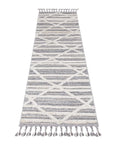 Tapis de couloir Boho Chic à franges tressées – STUDIO DECO