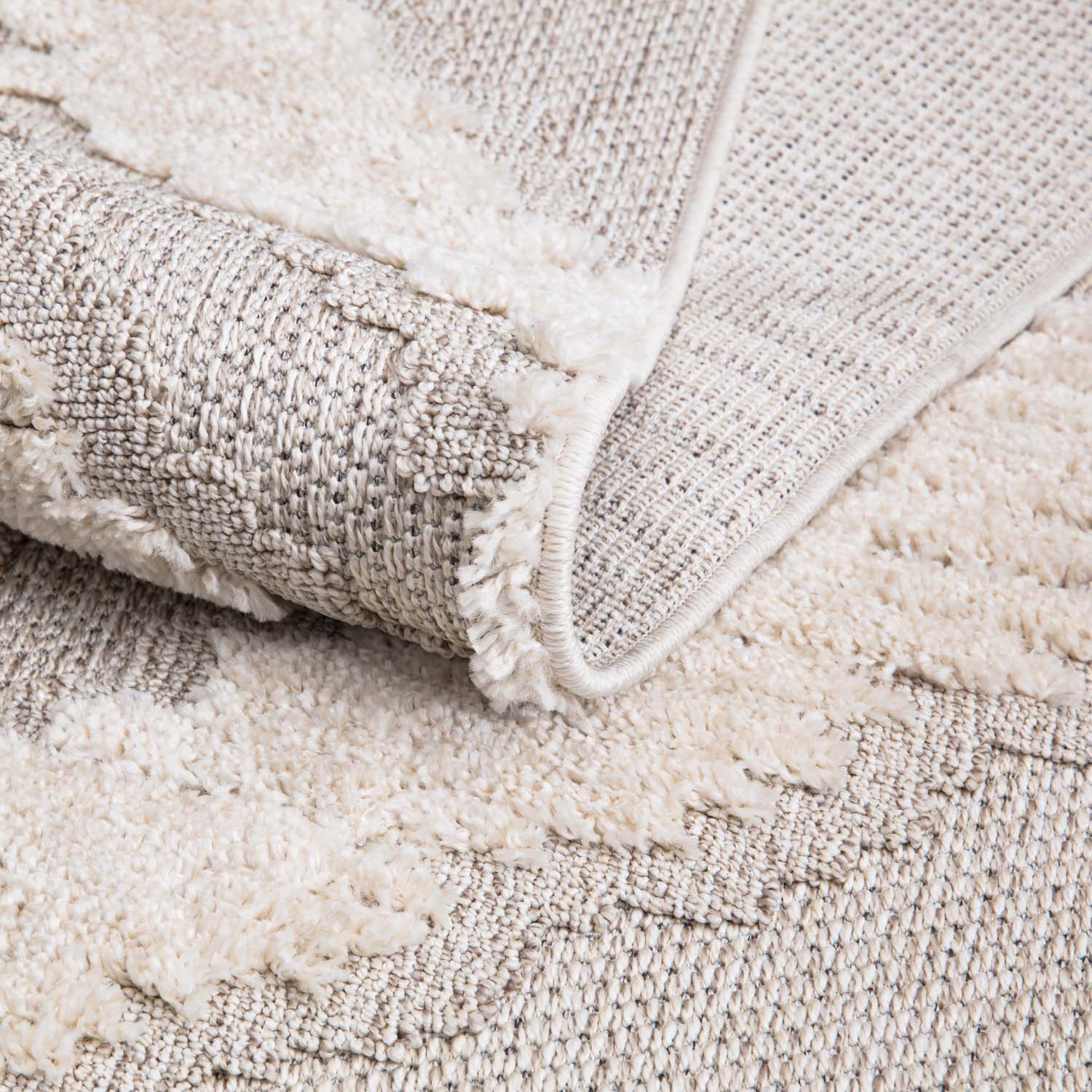 Tapis Boho Chic à franges tressées – STUDIO DECO