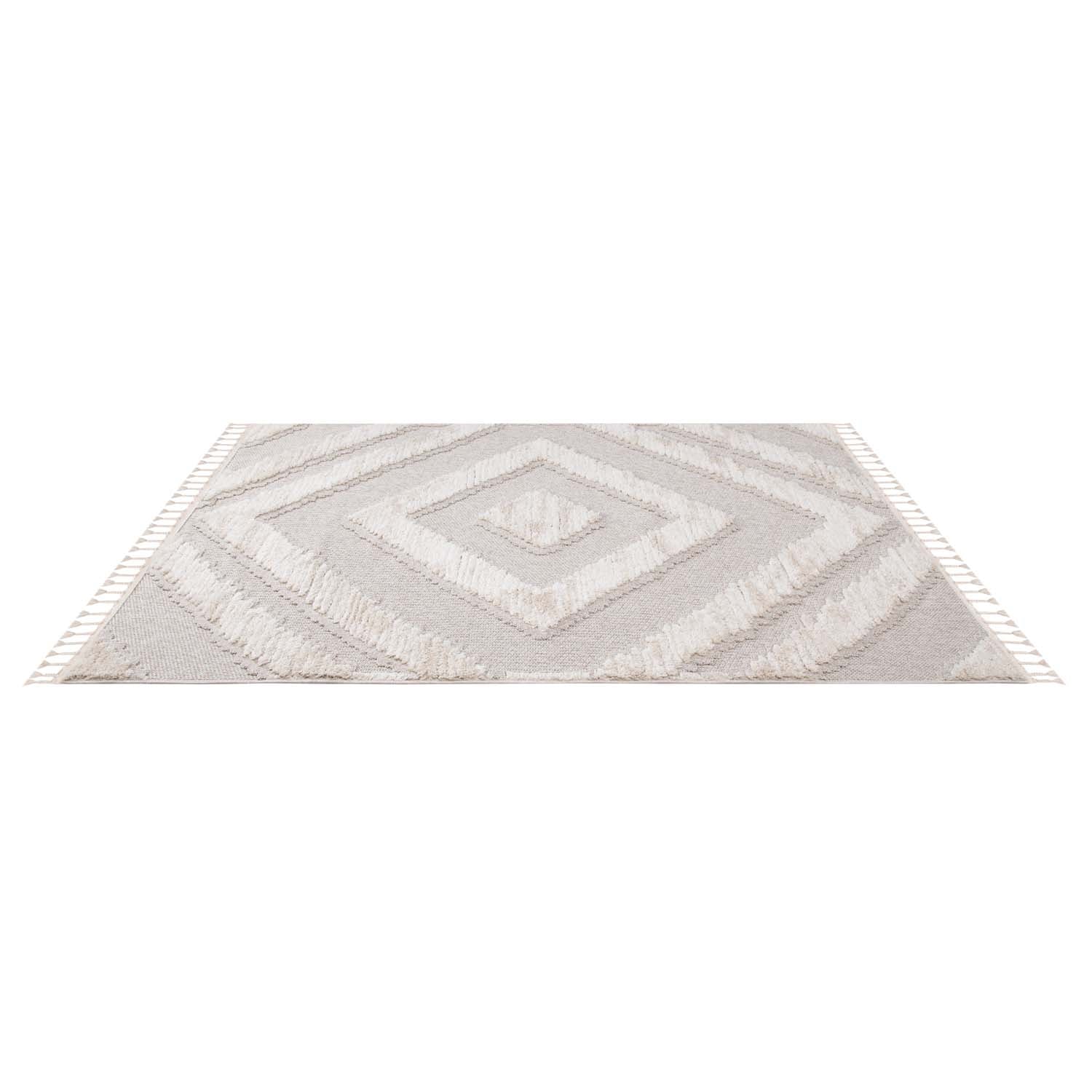 Tapis Boho Chic à franges tressées – STUDIO DECO