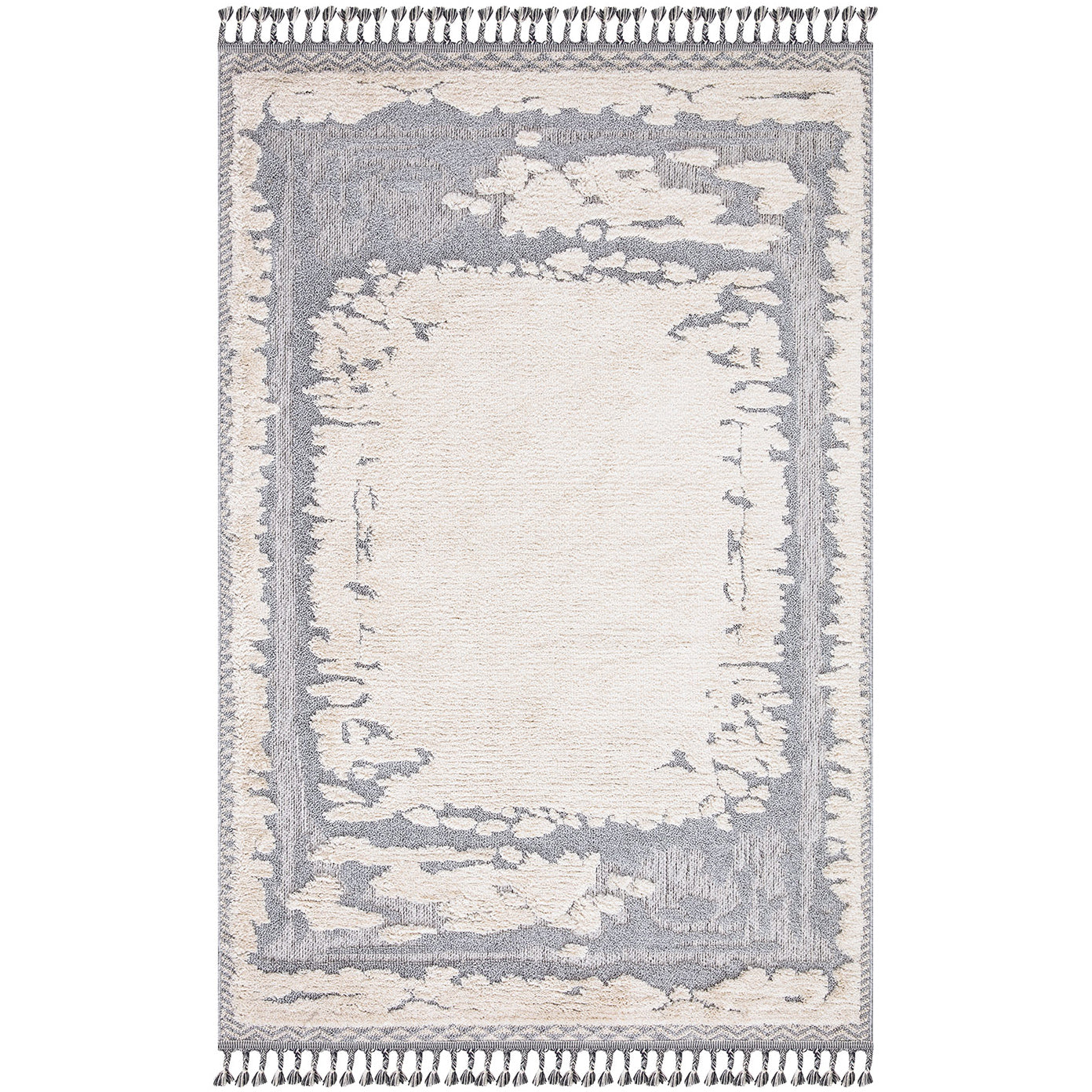 Tapis Boho Chic à franges tressées – STUDIO DECO