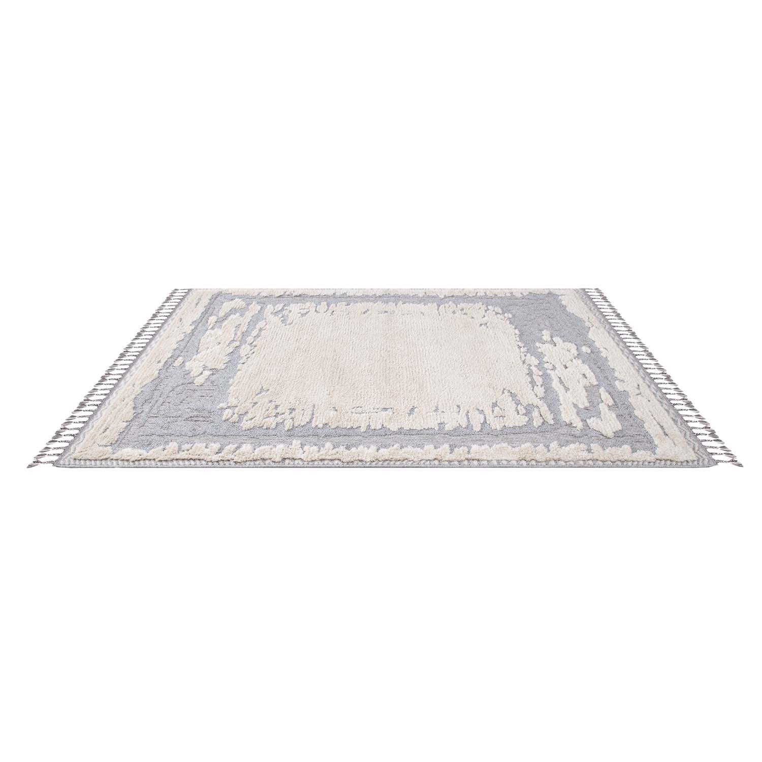 Tapis Boho Chic à franges tressées – STUDIO DECO