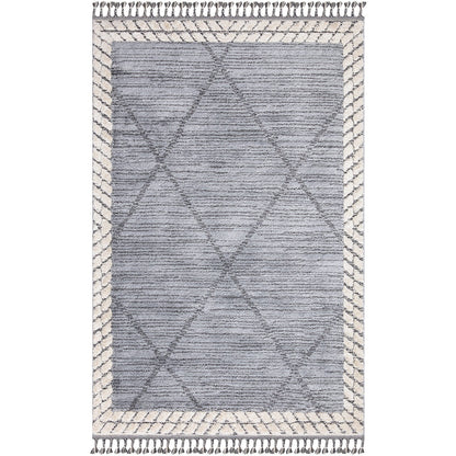 Tapis Boho Chic à franges tressées