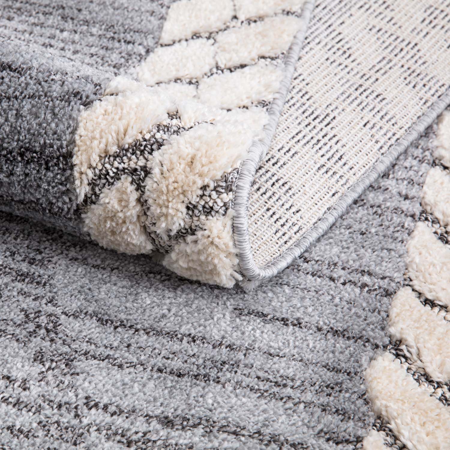 Tapis Boho Chic à franges tressées – STUDIO DECO