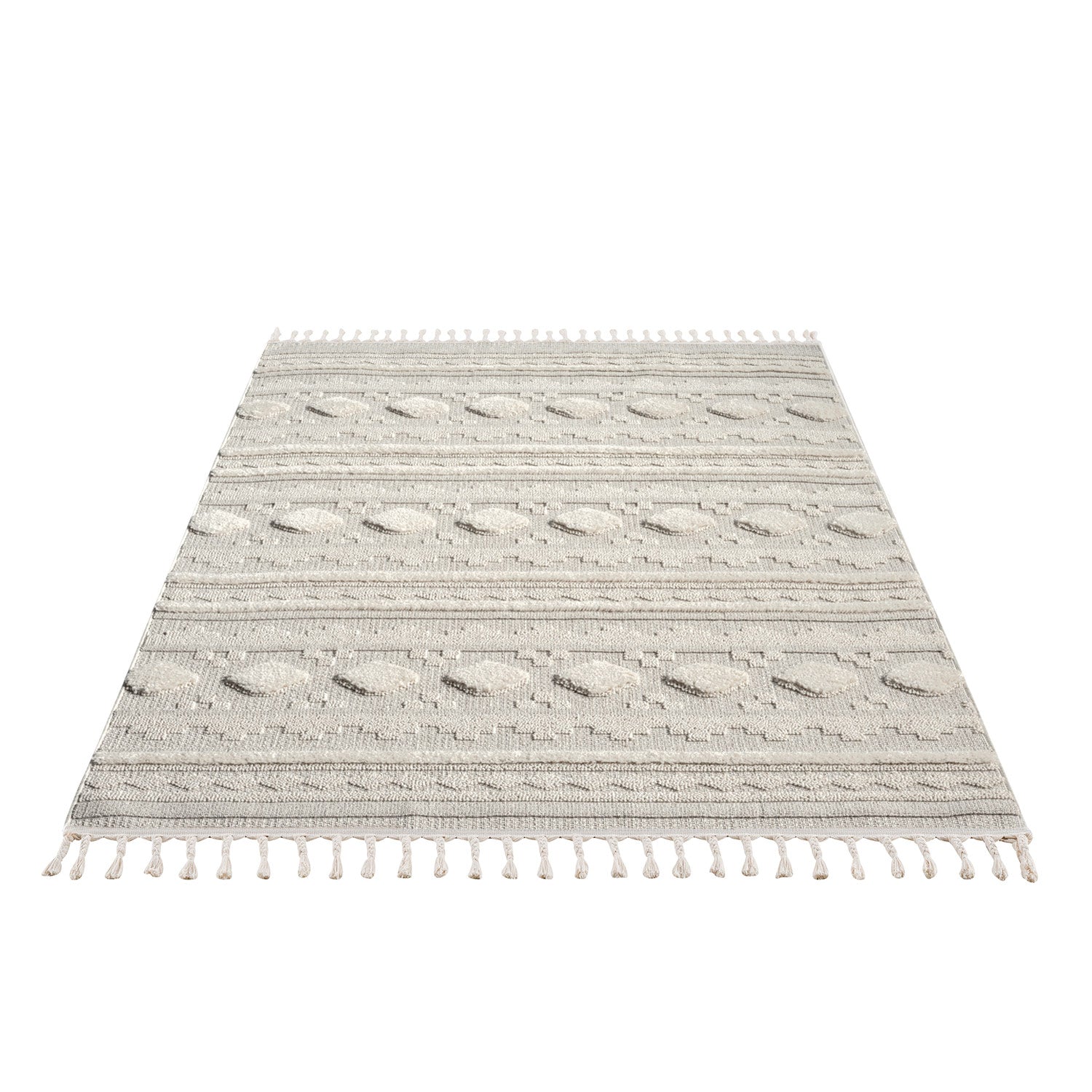 Tapis Boho Chic à franges tressées – STUDIO DECO