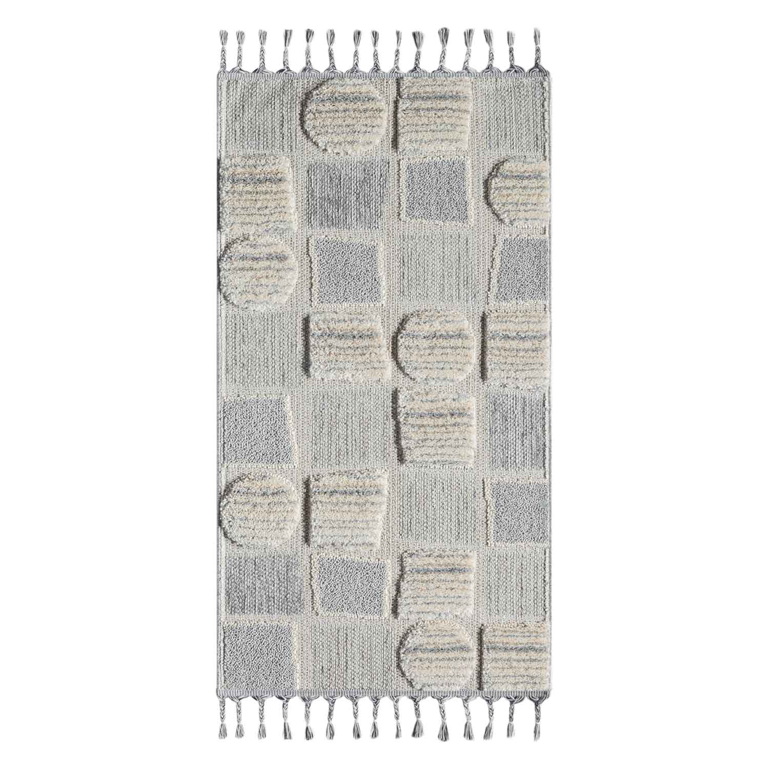 Tapis de couloir Boho Chic à franges tressées – STUDIO DECO