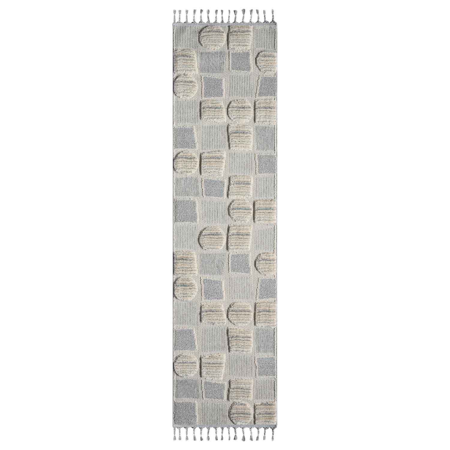 Tapis de couloir Boho Chic à franges tressées – STUDIO DECO