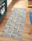 Tapis de couloir Boho Chic à franges tressées – STUDIO DECO