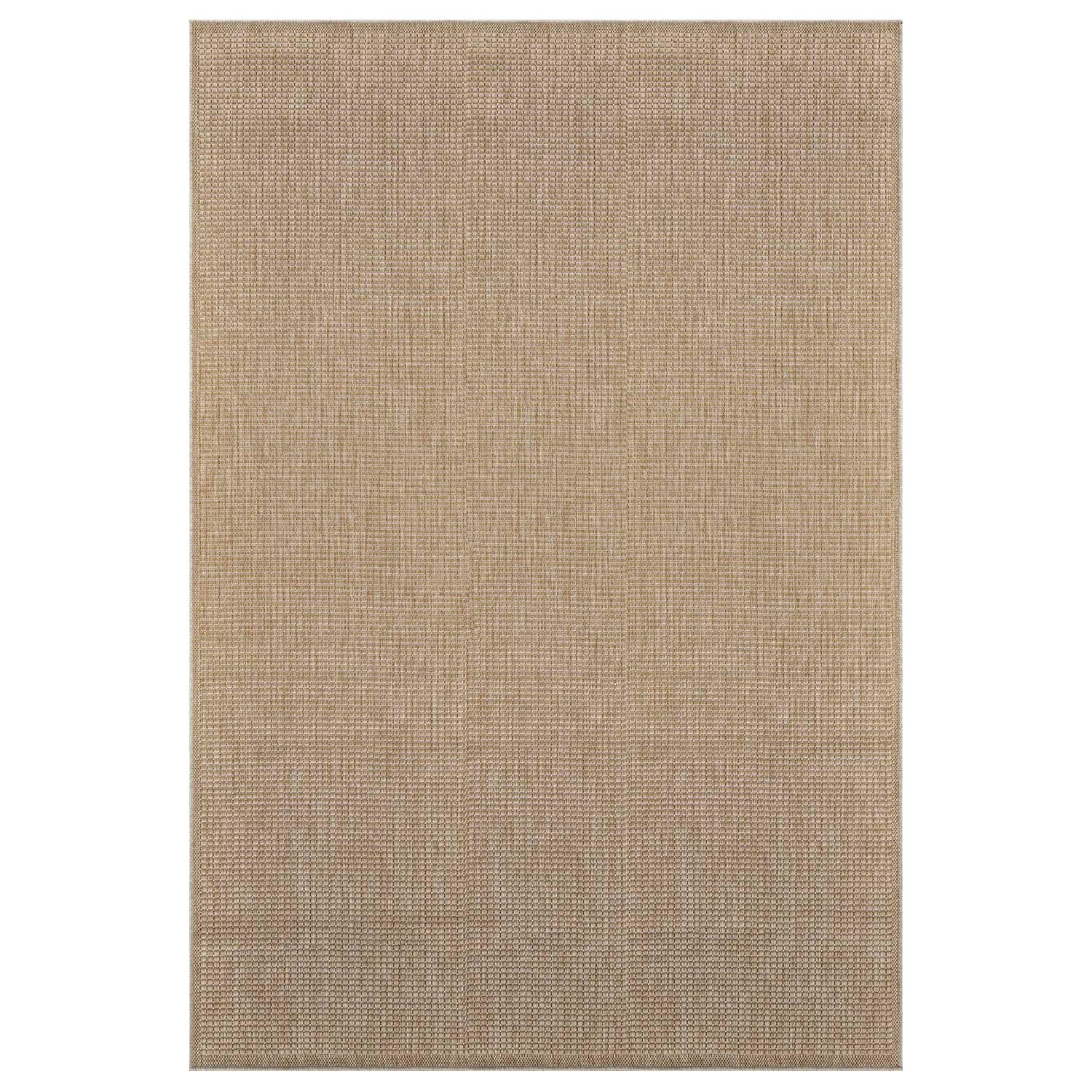 Tapis extérieur aspect jute structuré