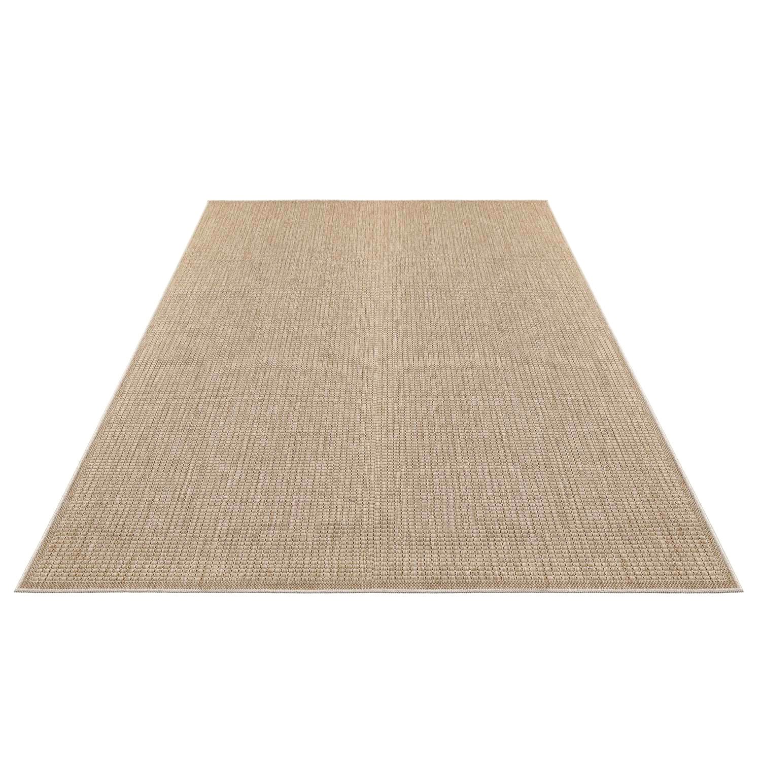 Tapis extérieur aspect jute structuré