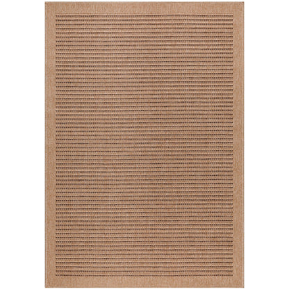 Tapis Naturel aspect jute Beige et Noir