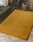 Tapis de Fourrure Velours - Ambre – STUDIO DECO