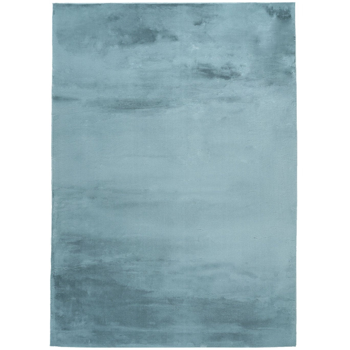 Tapis de Fourrure Velours - Bleu Canard – STUDIO DECO