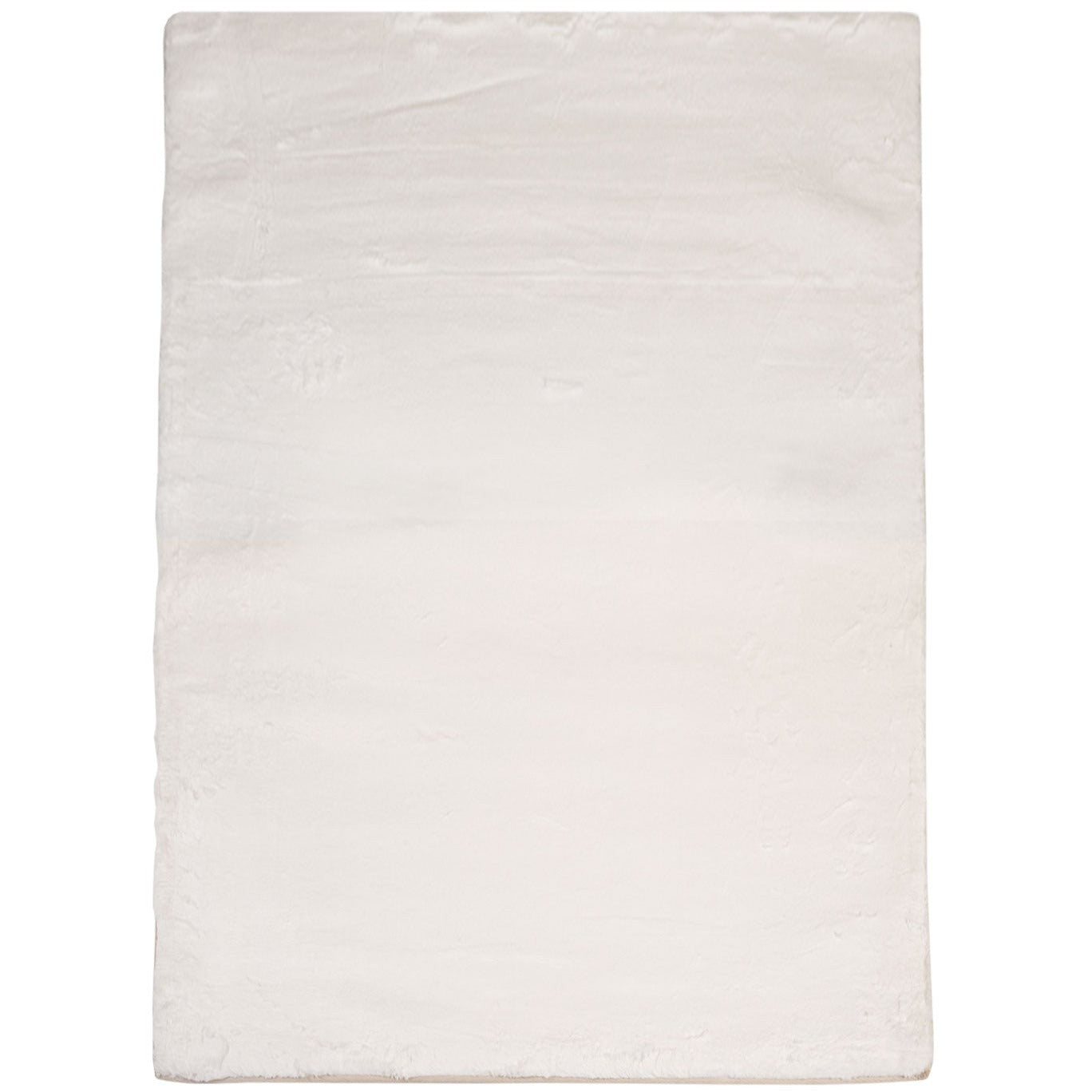 Tapis de Fourrure Velours - Blanc – STUDIO DECO