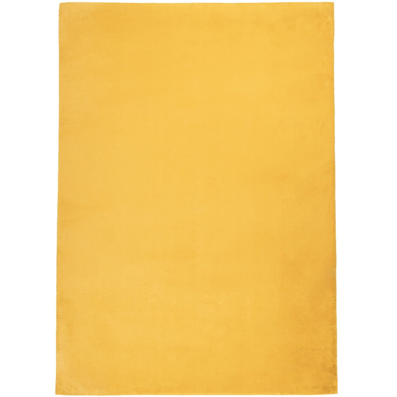 Tapis de Fourrure Velours - Jaune Poussin – STUDIO DECO