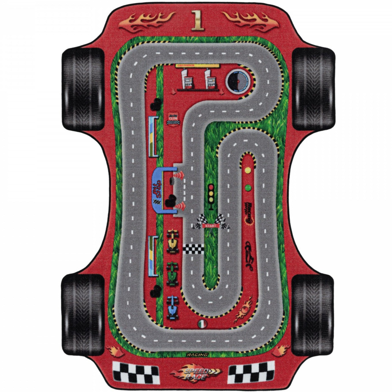 Tapis Enfant Lavable CARS – STUDIO DECO