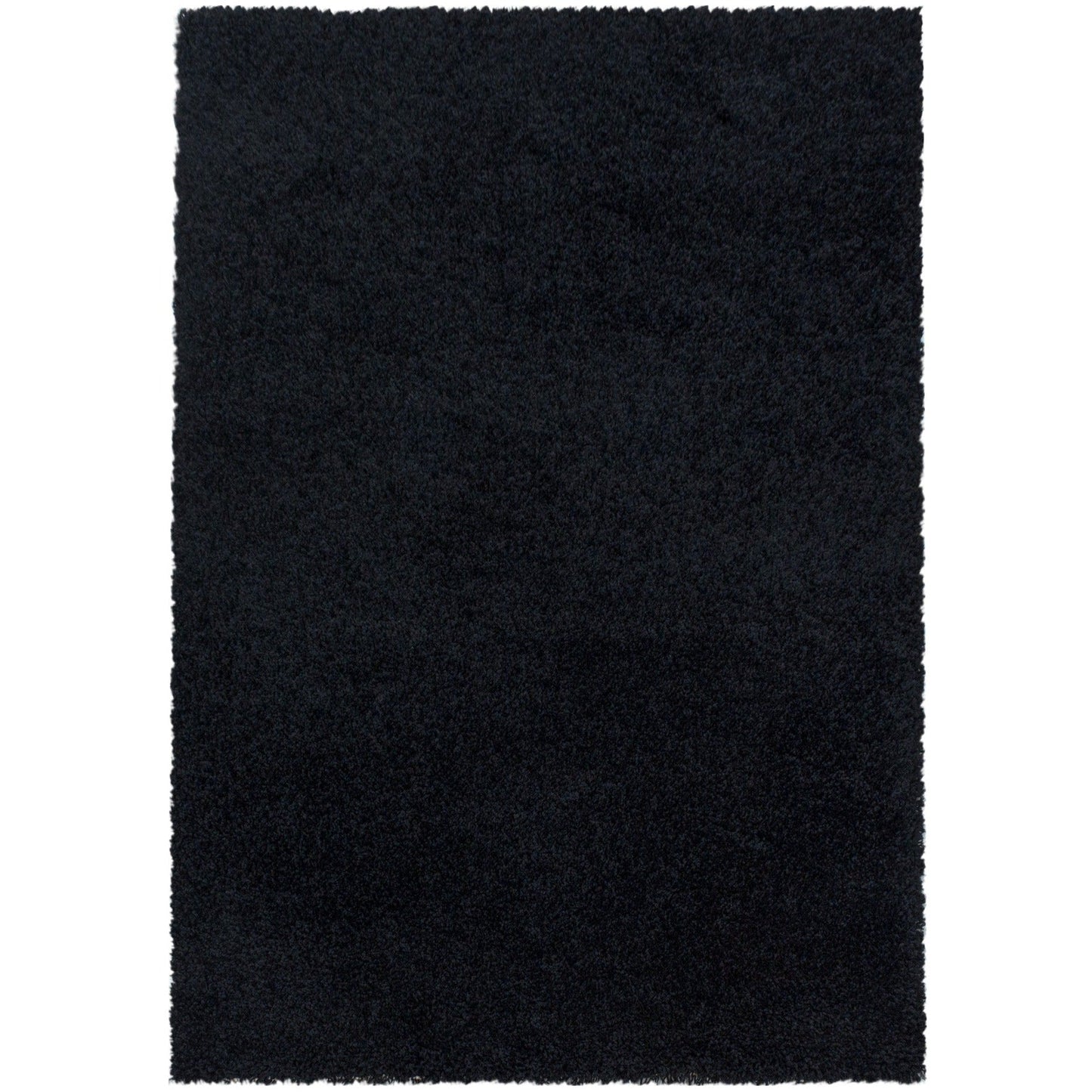 Tapis à poils longs doux - Noir