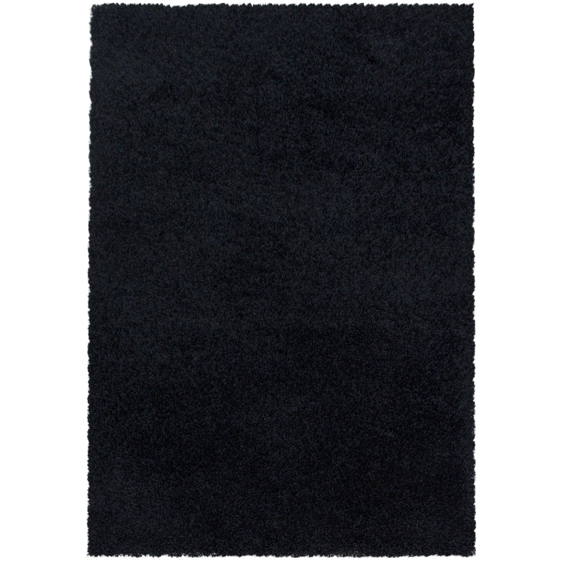 Tapis à poils longs doux - Noir – STUDIO DECO